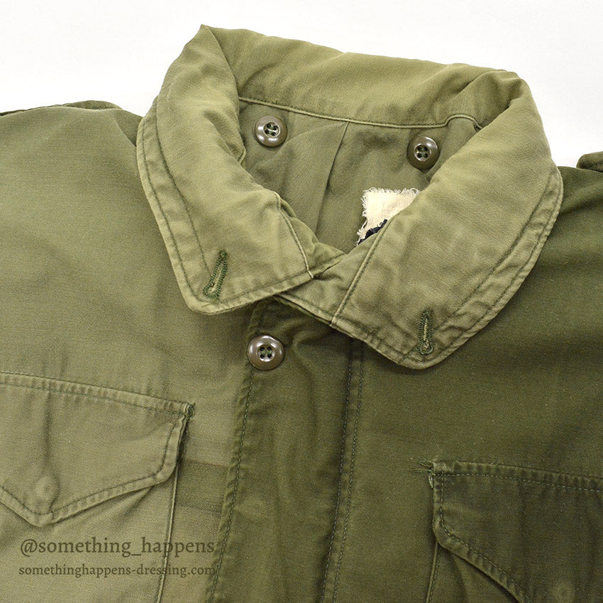 1980's~ M-65 FIELD JACKET ALPHA INDUSTRIES INC. / CRAZY PATTERN... MR