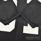 1960's SOUTHERN ATHLETIC FOOTBALL MESH JERSEY / BLACK ... XL