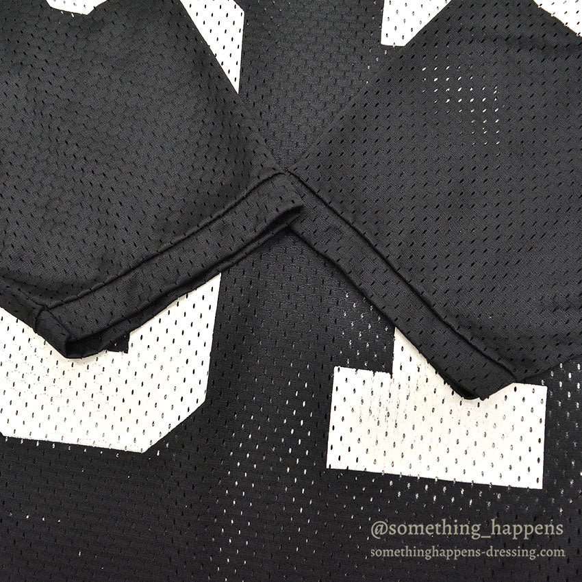 1960's SOUTHERN ATHLETIC FOOTBALL MESH JERSEY / BLACK ... XL