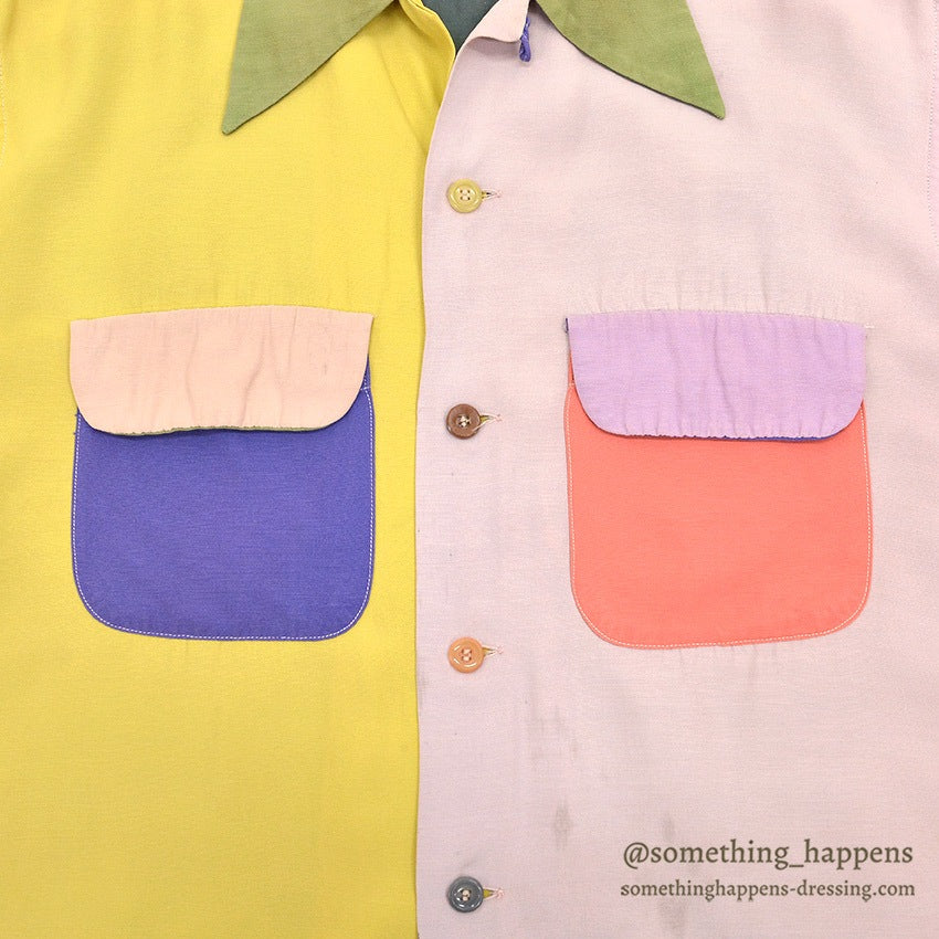 1950's KNOCKAROUND END OF DAY SHIRT...M