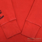 1990's USNAVY JERSEY, FLIGHT DECK CREWMAN'S RED / TIGER STENCIL ... XL