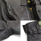 50's Langlitz Leathers ラングリッツレザー レザーパンツ 初期グリーンタグ!!... W31×L28