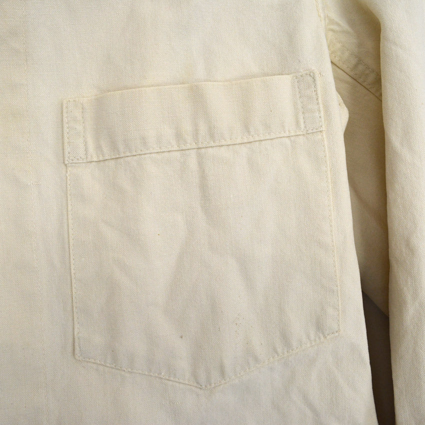 ~1920s US Navy Off-white Work Jacket - Rare...