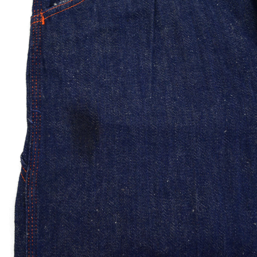 60's デニムペインターパンツ  濃紺 ... 実寸 W33.5 × L30