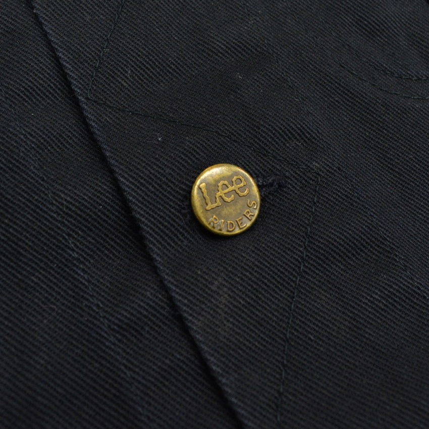 80's Lee Black Cotton Jacket - Rare...