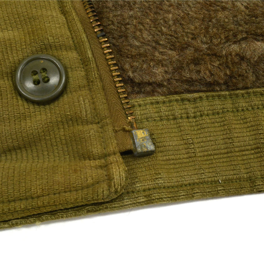 1940s USN N-1 Deck Jacket, Stenciled, Early Model, Pique... Size 36
