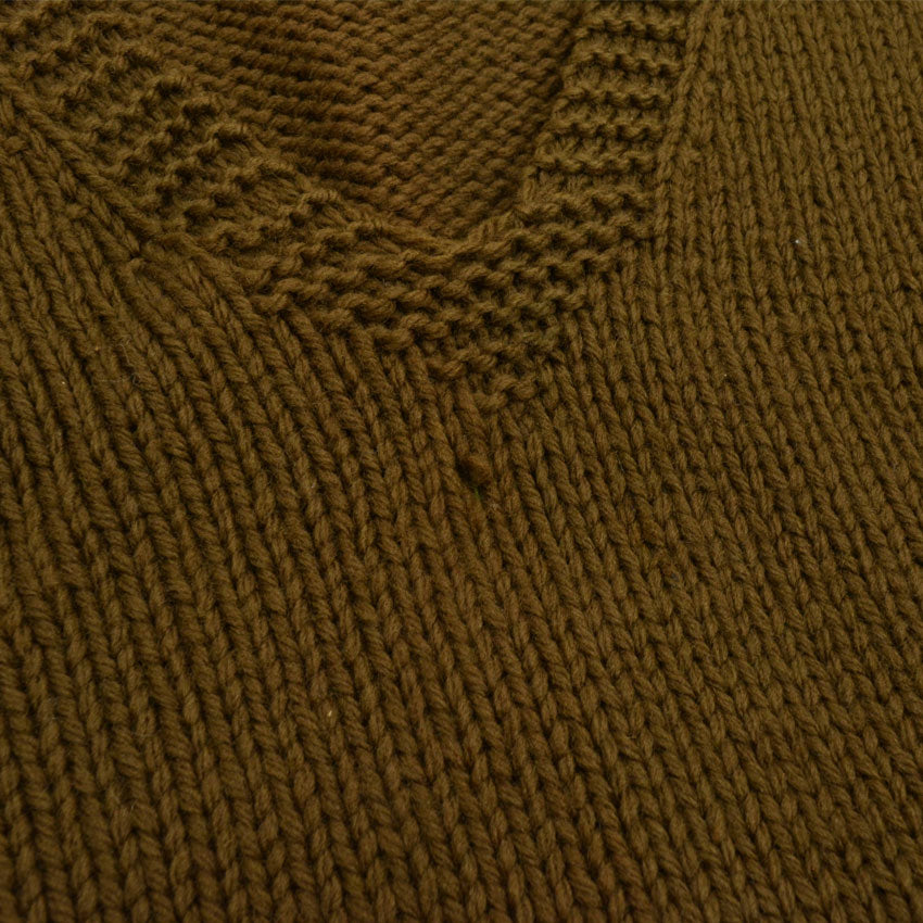 40's AMERICAN RED CROSS 刺繍タグ ローゲージ ニットベスト...