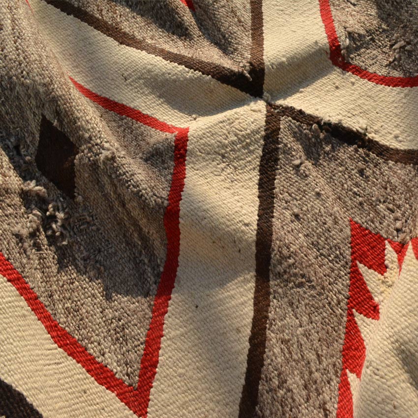 〜1930's Navajo Rug ' Eye dazzler '  1 ... 104cm×140cm