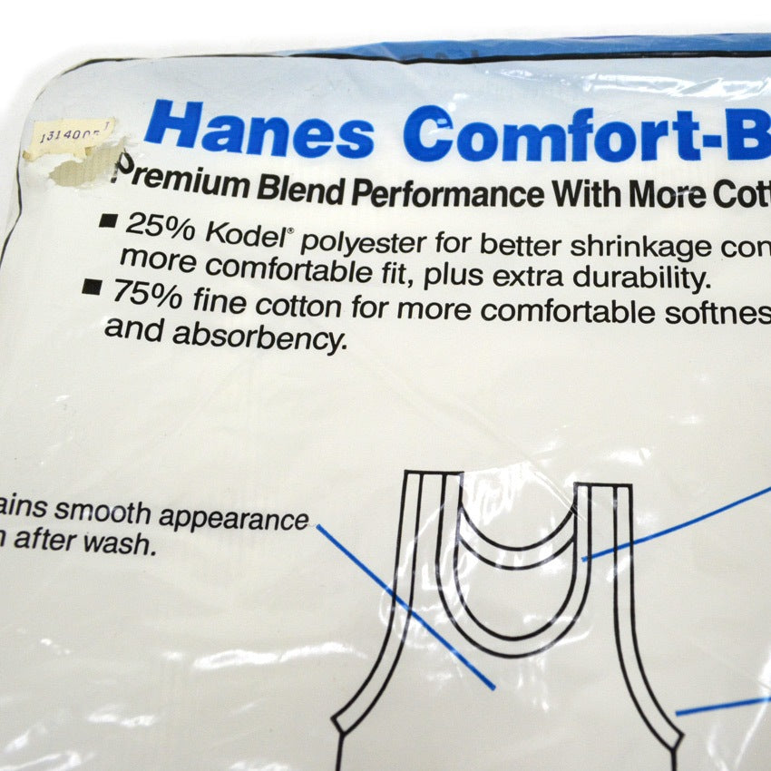 80's Hanes 3-pack Tank Tops... Size L Deadstock
