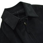 80's LAKELAND 'FACILE' Black Ultra Suede Jacket...