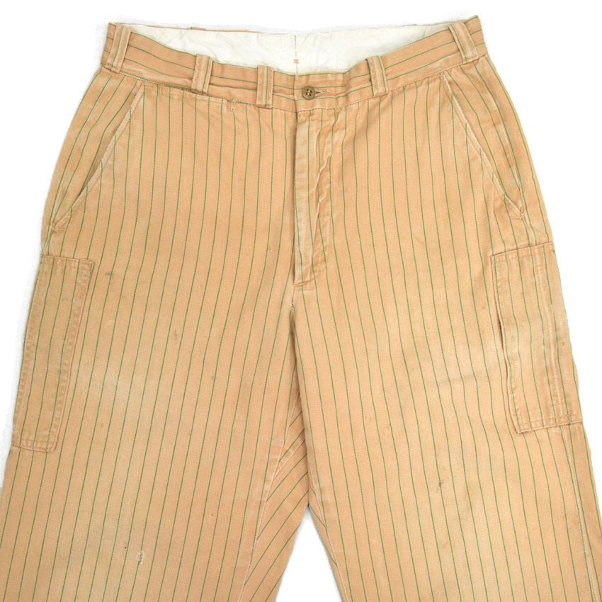 60's 'REVERSIDE MASTERBILT' Coca-Cola HBT Work Pants... 