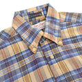 60's Capper & Capper by Hathaway MADRAS Short-Sleeve Shirt ... M