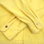 50's Arrow Lemon Yellow Corduroy Box Shirt ... ML