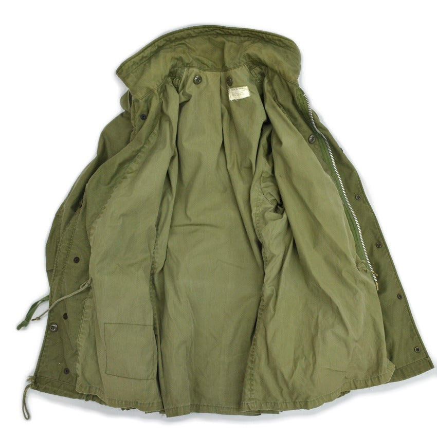 60's US ARMY M-65 2nd Aluminum Zipper... MS