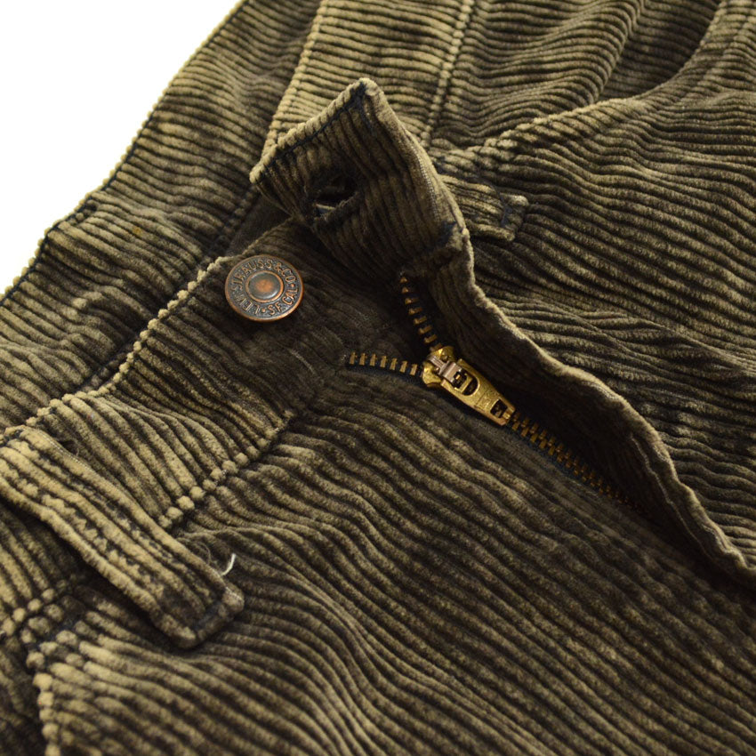 90's Deadstock Levi's 550 'relaxed fit' charcoal black corduroy pants...W31×L34