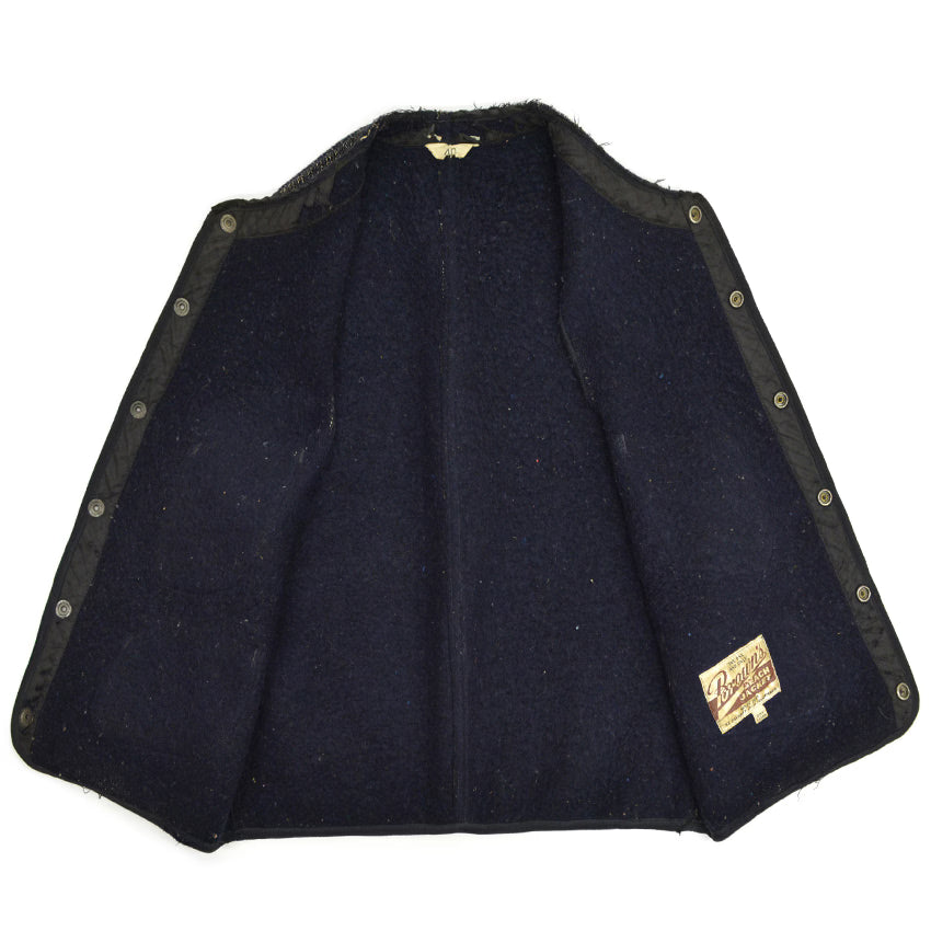50's- Brown's Beach Jacket, Brown's Beach Vest, As-is... 40