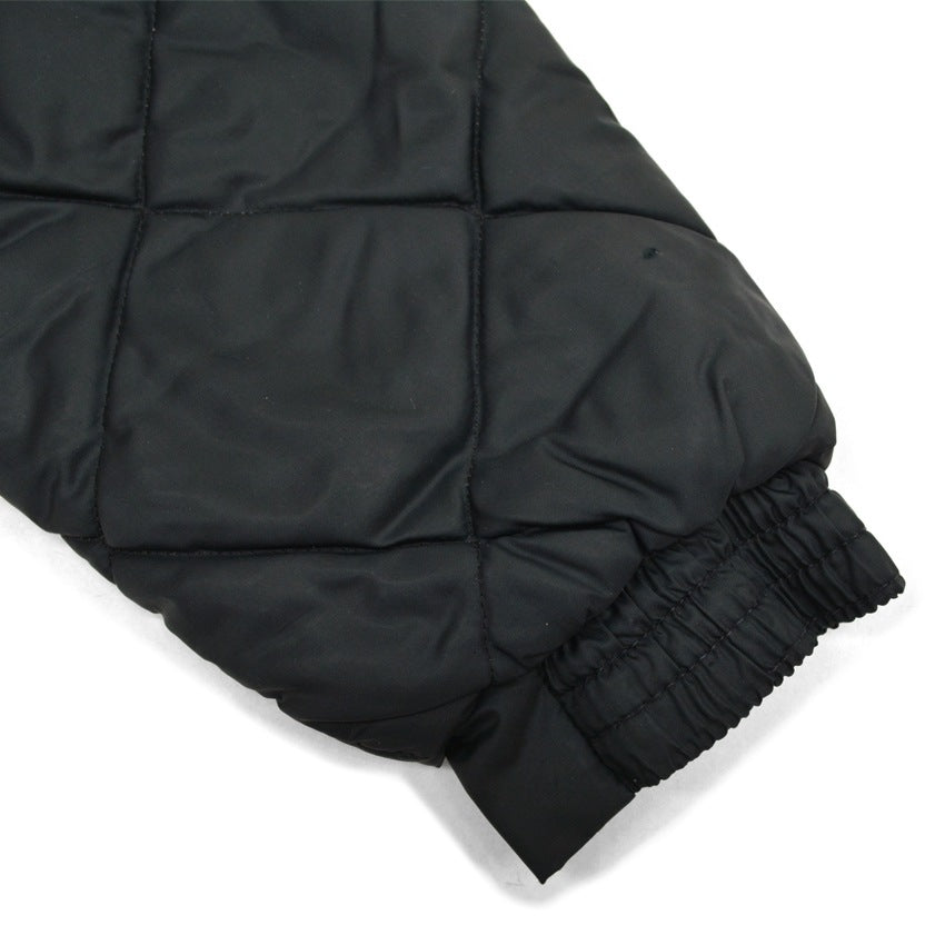 60's McGREGOR Quilted Reversible Jacket, Black... Size M