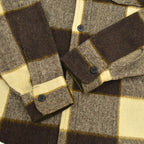 60's Deadstock CPO by CAMPUS Wool Shirt ... M