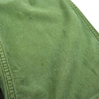 60's USMC P-58 UTILITY COTTON SATEEN TROUSERS... W33×L28