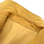 60s-style deerskin jacket with happi coat sleeves...