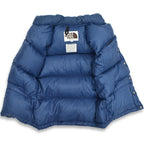 80's THE NORTH FACE Brown Tag Down Vest Navy ... XS