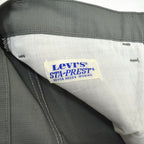 ~80's Deadstock Levi's 517 STA-PREST Pique Grey... W32×L34