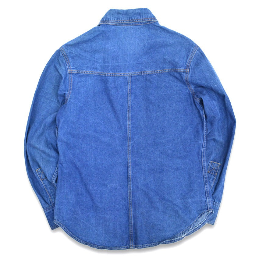 70's NATIONAL Denim Shirt, 70s Culture, Hippie... L