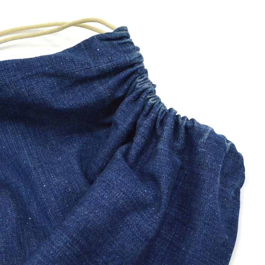 ~40's USNAVY ww2 DENIM BAG...68cm×37cm