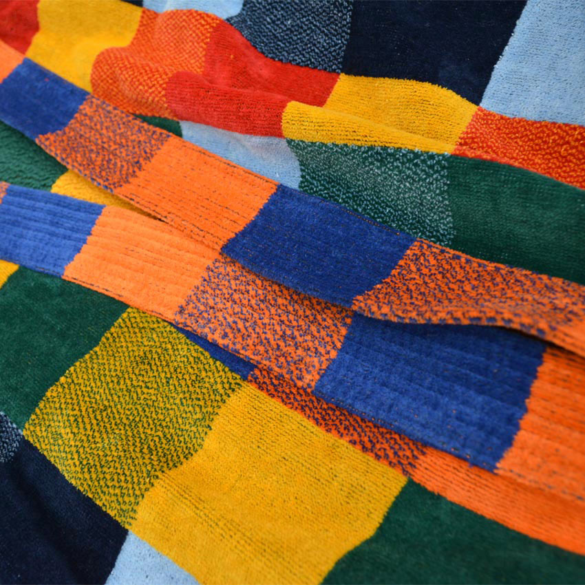 90's- Cotton Place by MONARCH TOWEL CO. Terrycloth Panel Gown...