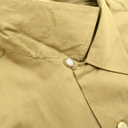 50's~ Deadstock GOLD STAR POPLIN S/S SHIRT...M
