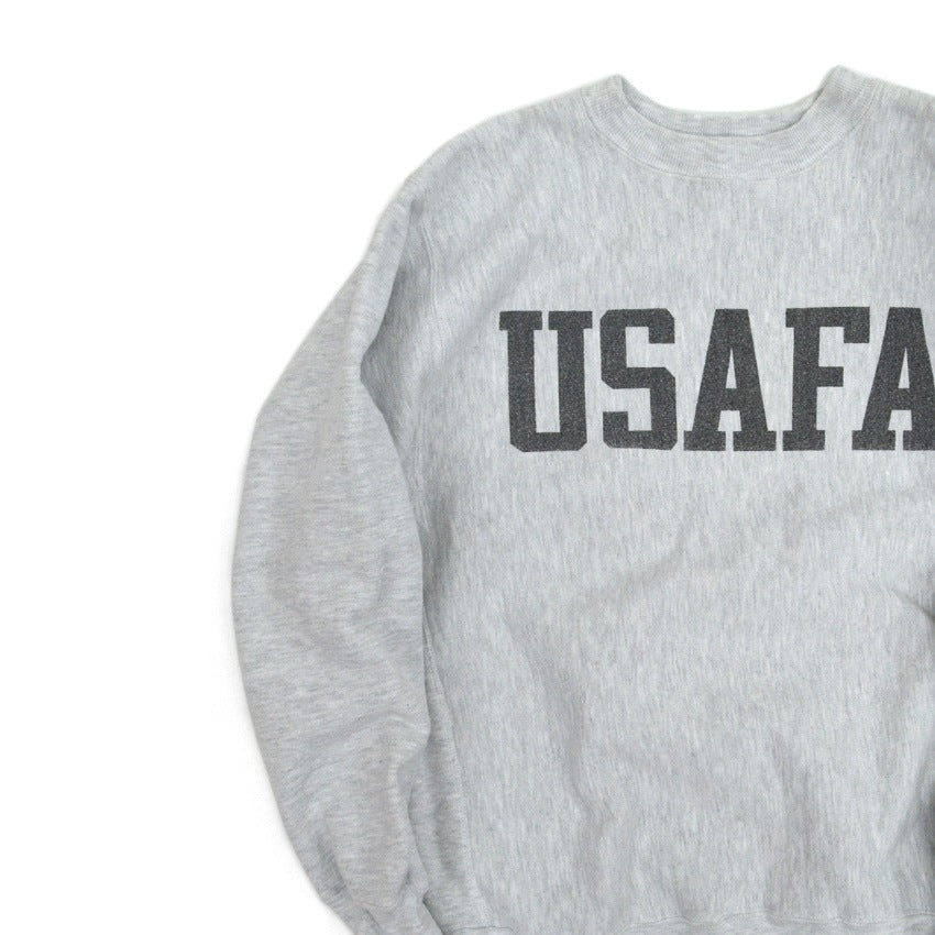 90's Champion USAFA Reverse Weave Crew Neck... L