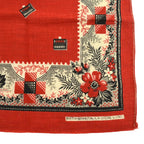 1880's~ MARTHA. WASHINGTON. SH GREENE & SONS. TURKEY RED BANDANA...