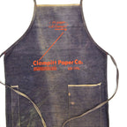 50's~ 'Clampitt Paper Co.' Denim Apron...