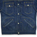 60's PENNEY'S FOREMOST Four Pockets Denim Jacket...