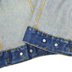 60's Levi's 70505 BIG-E Denim Jacket Cuff Cut!! ... Actual size 44