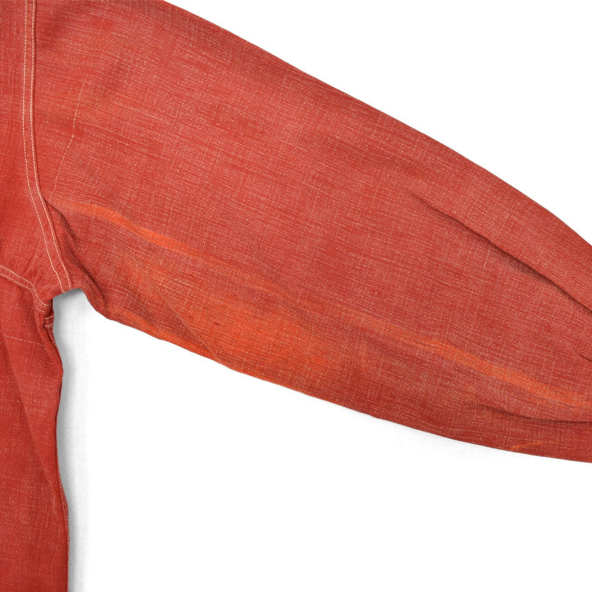 20's Nayvee MIDDIWEAR Red Chambray Sailor Jacket...