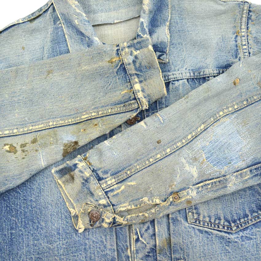 40's LEVI'S 506XX DENIM JACKET ... AS IS