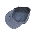 40's~ ANTHONY'S SUPER BUCKHIDE PINSTRIPE WORK CAP...57cm