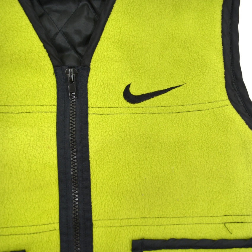90's NIKE Bootleg Fleece Vest...M