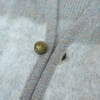 60's Atkinson THREE COLAR MOHAIR CARDIGAN... L