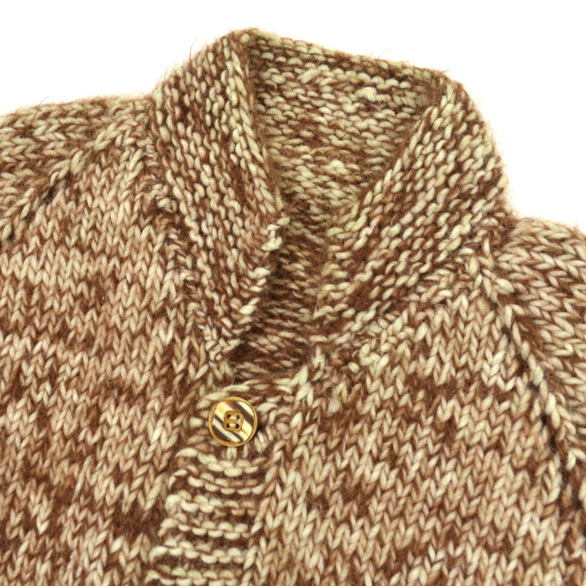 60's~ OLD HOMEMADE LONG SWEATER...
