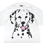 90's Deadstock ONEITA DALMATIAN DOG T-SHIRT...L