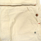 1950s-style PAYDAY PENNEYS off-white overalls with apron...