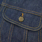 70's Deadstock Lee 220 Denim Jacket Indigo... 40