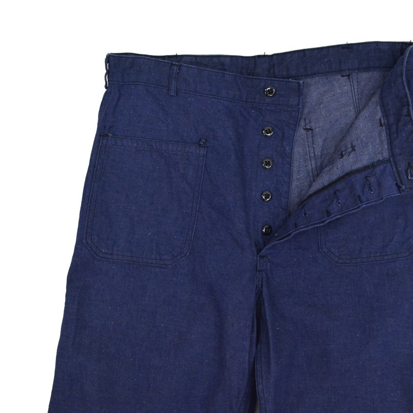60's USNAVY DUNGAREE DENIM TROUSERS... MINT