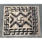 Circa 1920's Early Navajo Rug Whirling Logs Swastika 3 ...