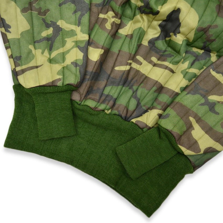 70's~ Deadstock chillerkiller by SAFTBAK Camo Quilting Sweat shirt ... XL