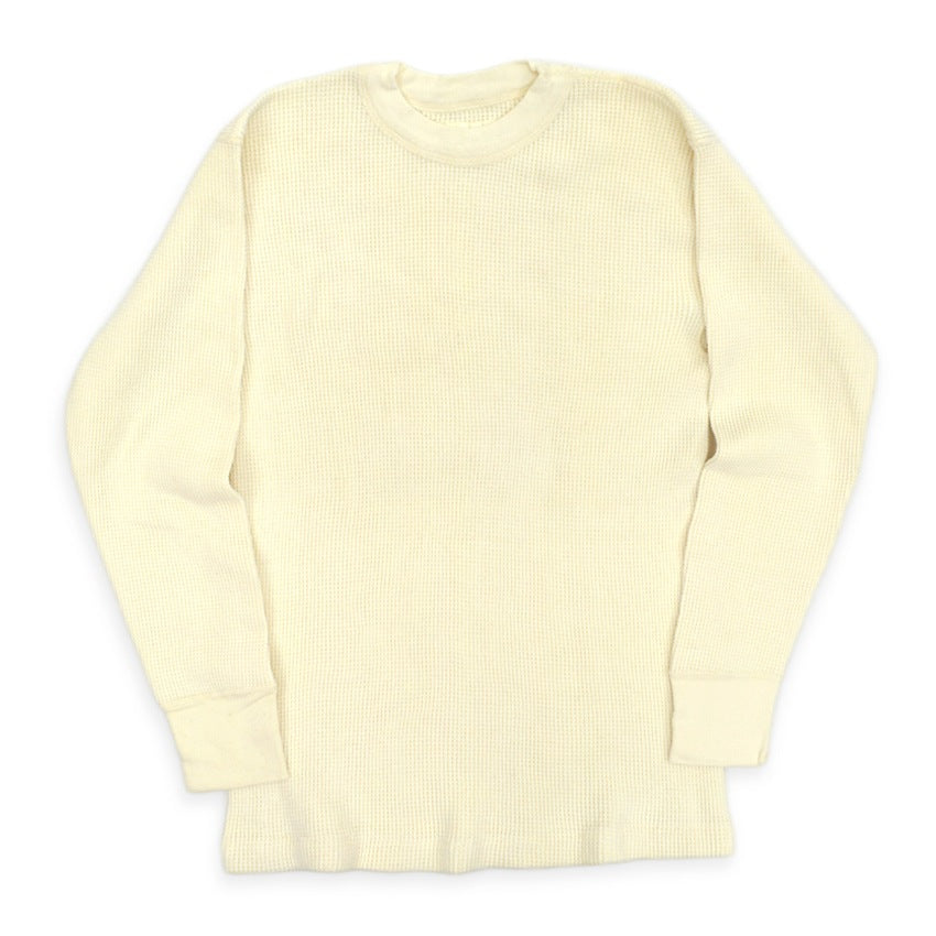 1960's USNAVY EXTREME COLD WEATHER CIRCULAR WAFFLE UNDERSHIRT ... L