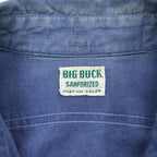 1950's BIG BUCK FAST VAT COLOR WORK SHIRT ベタシャン ... S