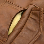 1990's US SHEEPSKIN SHAWL COLLAR SHEARLING MOUTON JACKET... 40